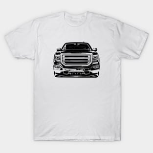 Sierra 1500 SLT Sketch Art T-Shirt